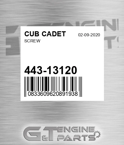 443-13120 Screw