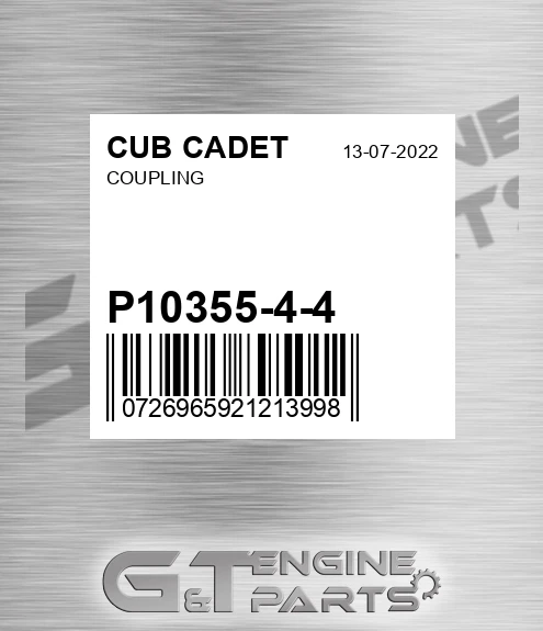 P10355-4-4 Coupling