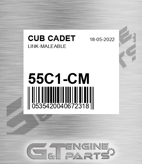 55C1-CM Link-maleable for CUB CADET