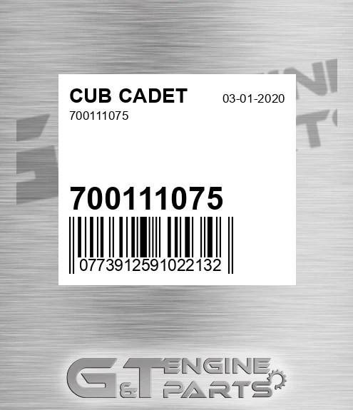 700111075 for CUB CADET