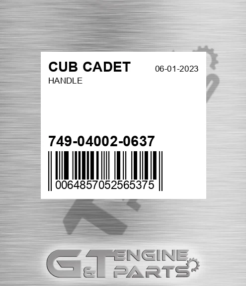 749-04002-0637 Handle