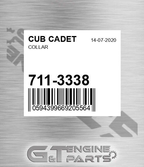 711-3338 Collar for CUB CADET