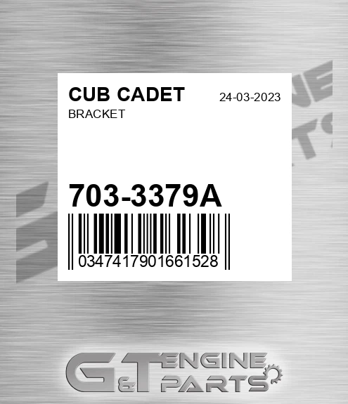 703-3379A Bracket for CUB CADET