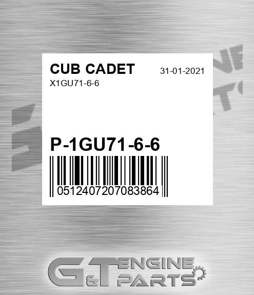 P-1GU71-6-6 X1gu71-6-6