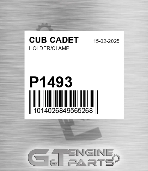 P1493 CUB CADET Holder/clamp