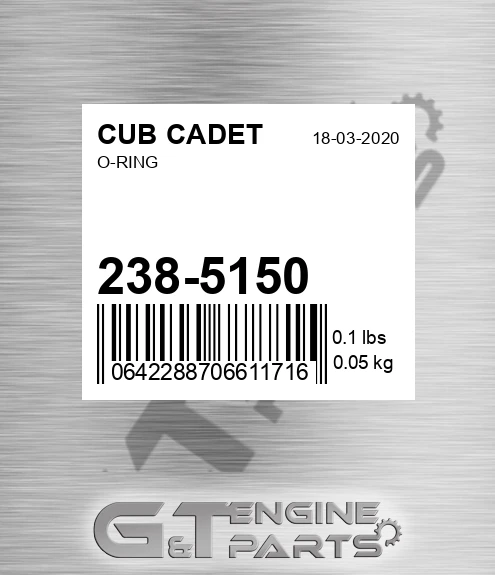 238-5150 O-ring