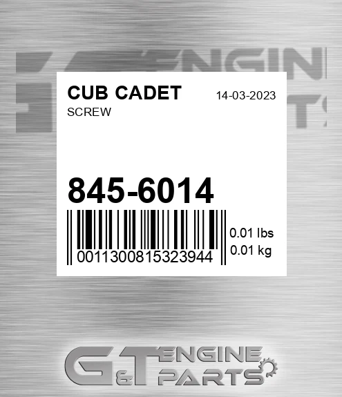 845-6014 Screw