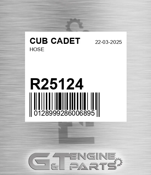 R25124 Hose