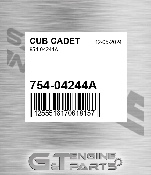754-04244A 954-04244a for CUB CADET