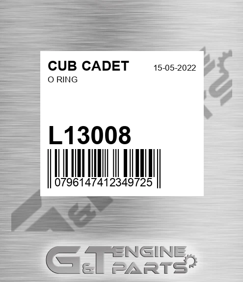 L13008 O Ring