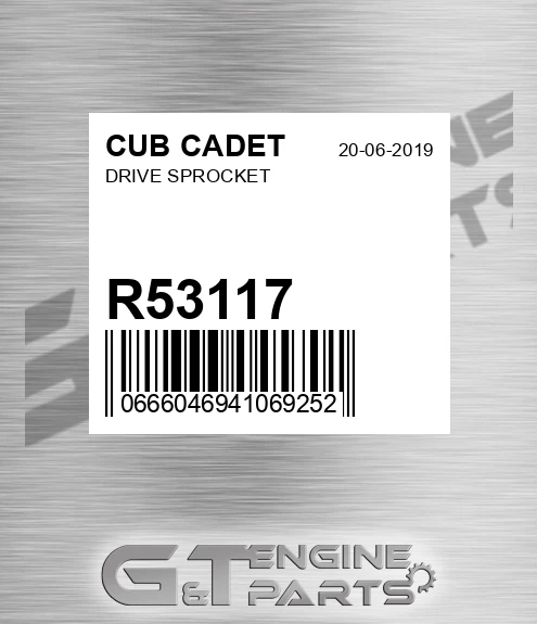R53117 Drive Sprocket