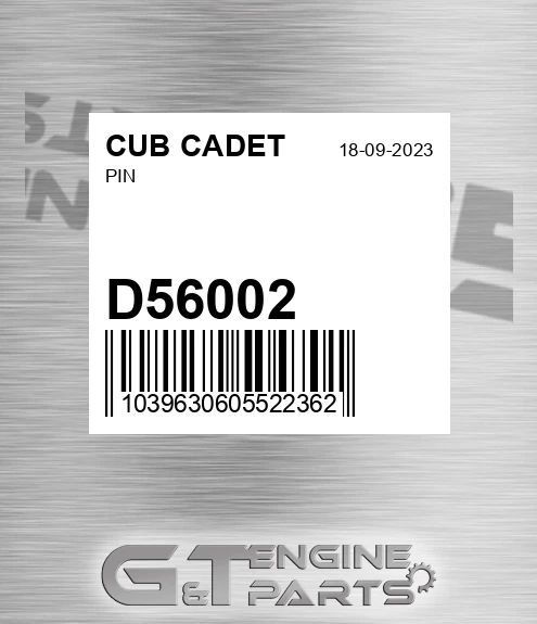 D56002 Pin