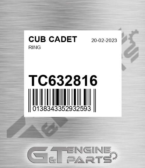 TC632816 Float for CUB CADET