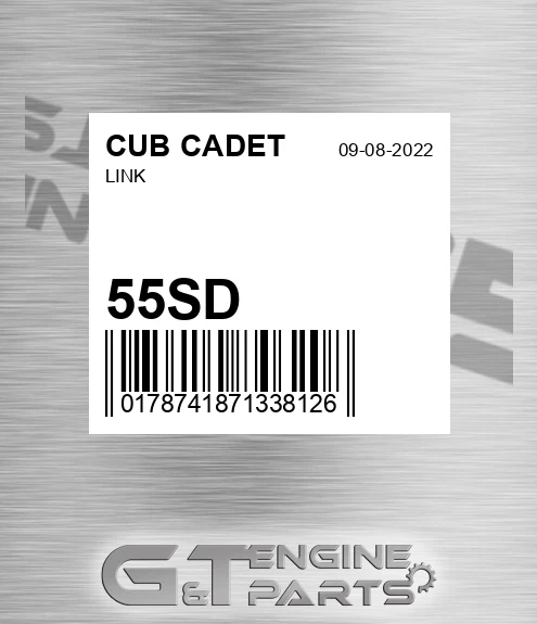 55SD CUB CADET Link