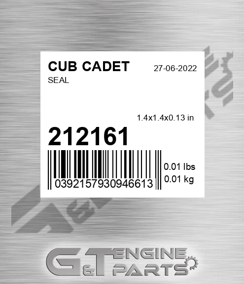 212161 Seal
