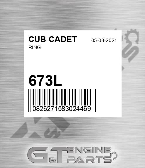 673L Ring for CUB CADET