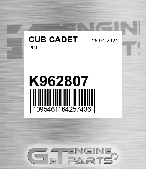 K962807 Pin