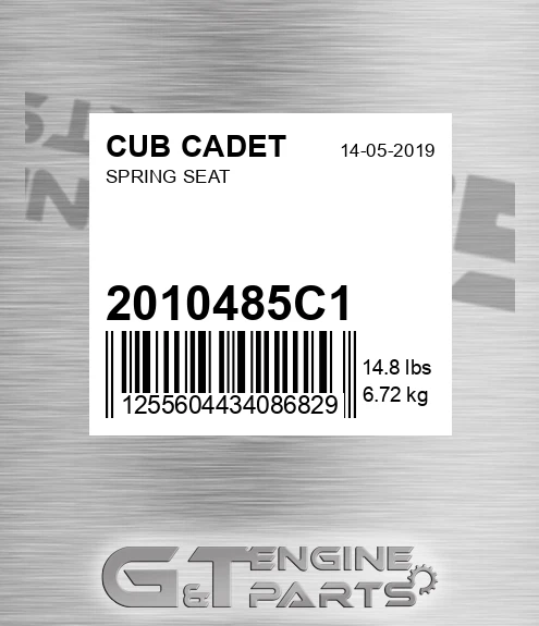 2010485C1 Spring Seat for CUB CADET