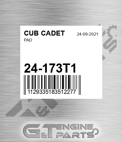 24-173T1 Pad