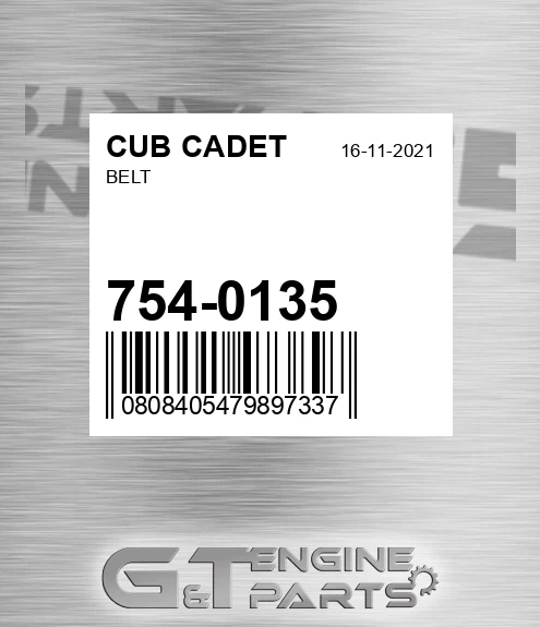 754-0135 Belt for CUB CADET
