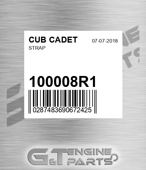 100008R1 Strap