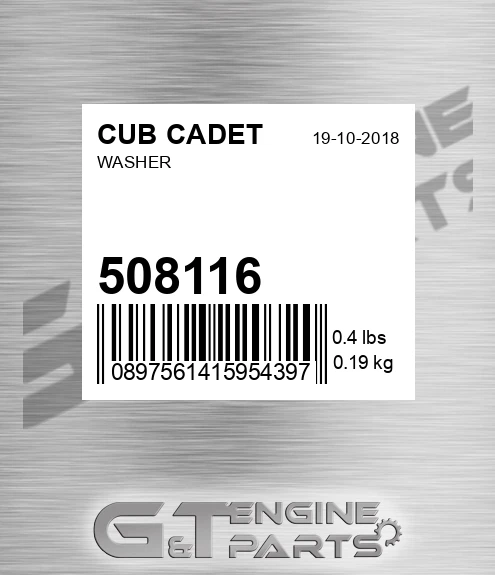 508116 Washer