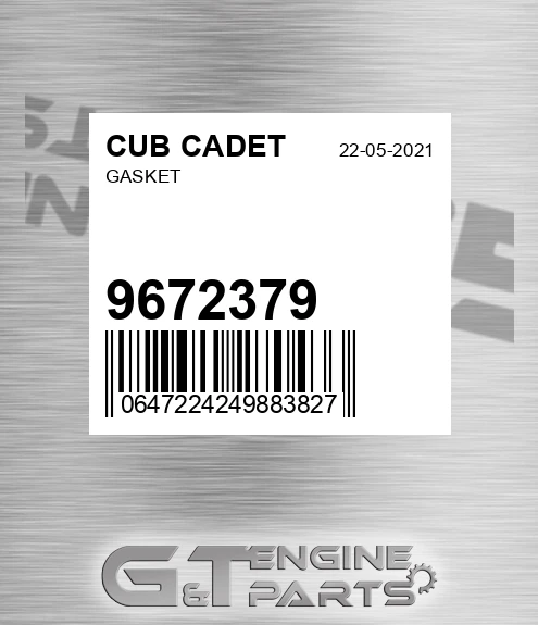 9672379 Gasket
