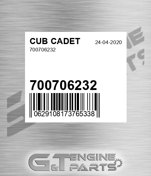 700706232 CUB CADET