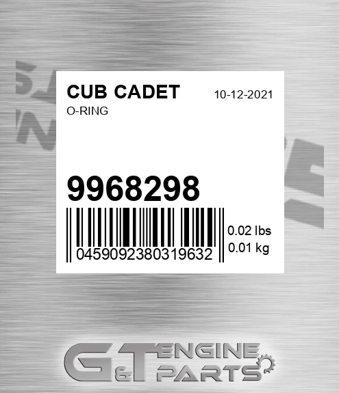 9968298 O-ring