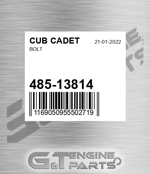 485-13814 Bolt for CUB CADET