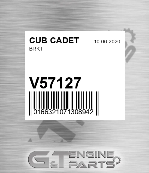 V57127 Brkt