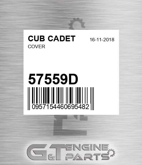 57559D Cover for CUB CADET