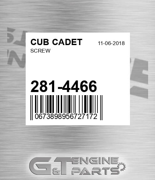 281-4466 Screw