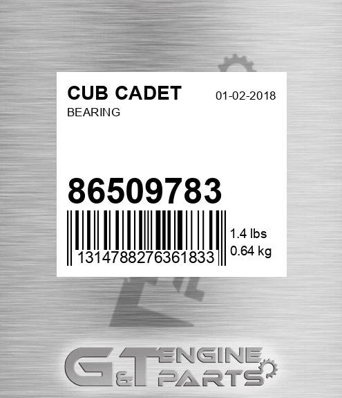 86509783 Bearing