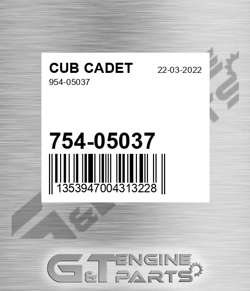 754-05037 954-05037 for CUB CADET