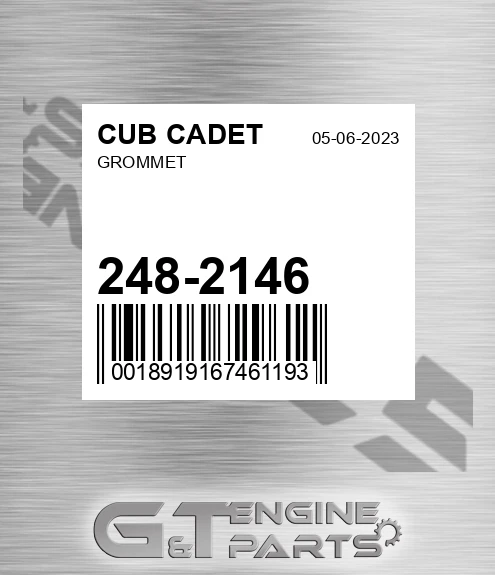248-2146 Grommet for CUB CADET