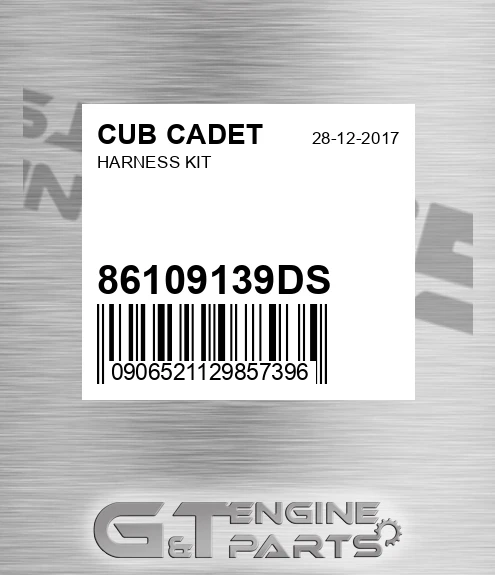 86109139DS Harness Kit