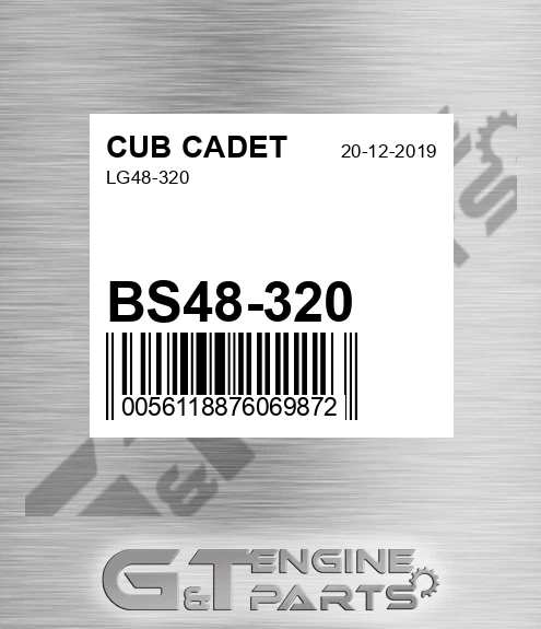 BS48-320 Lg48-320 for CUB CADET