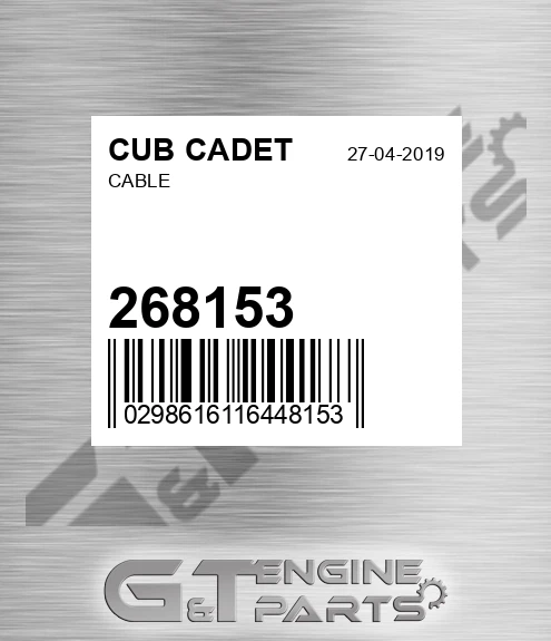 268153 Cable