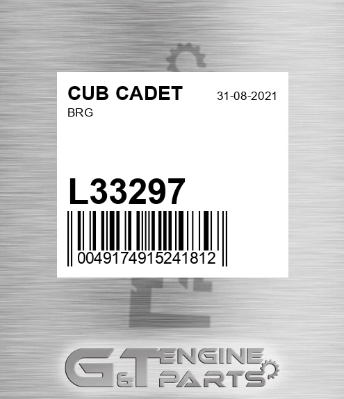 L33297 Brg