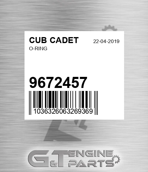 9672457 O-ring