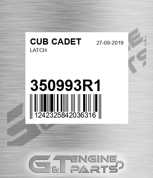 350993R1 Latch for CUB CADET