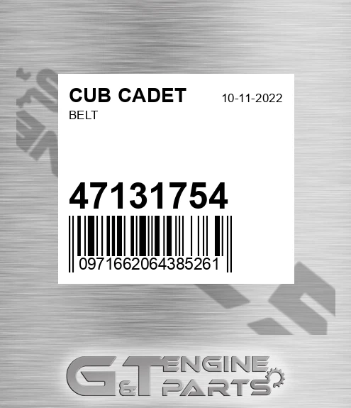 47131754 Belt