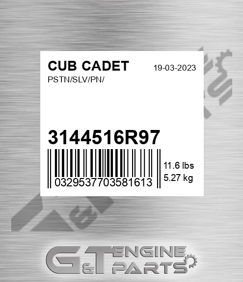 3144516R97 Pstn/slv/pn/