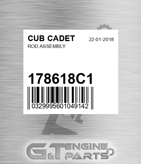 178618C1 Rod Assembly