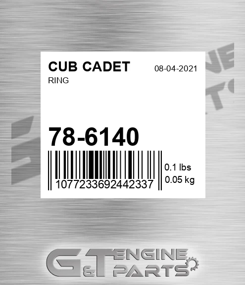 786140 Ring for CUB CADET