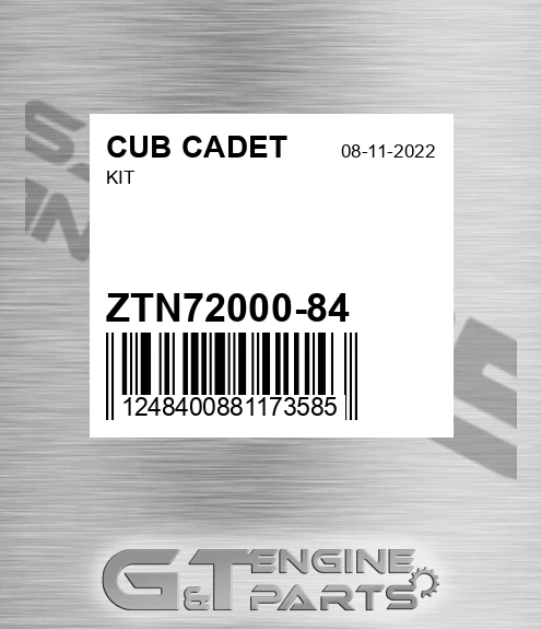 ZTN72000-84 Kit