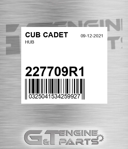 227709R1 Hub