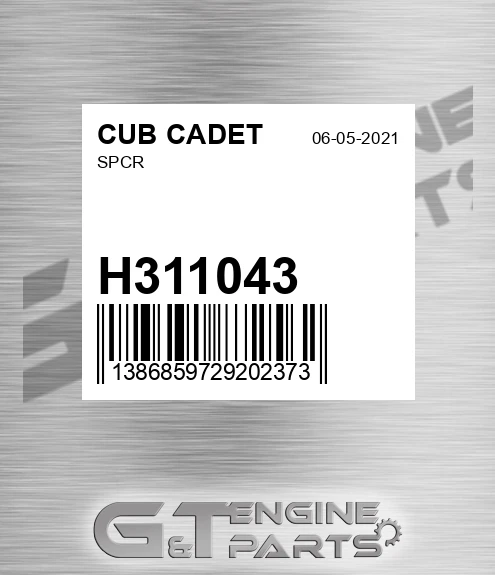 H311043 Spcr
