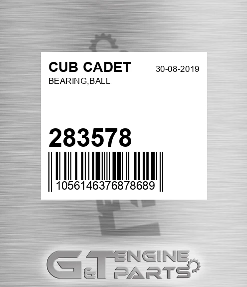 283578 Bearing,ball